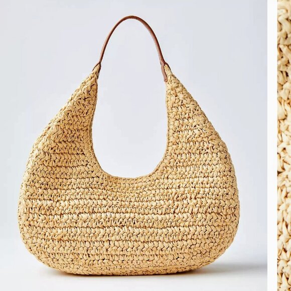 Loft Shell Bag LOFT | Bags | Loft Straw Bag | Poshmark